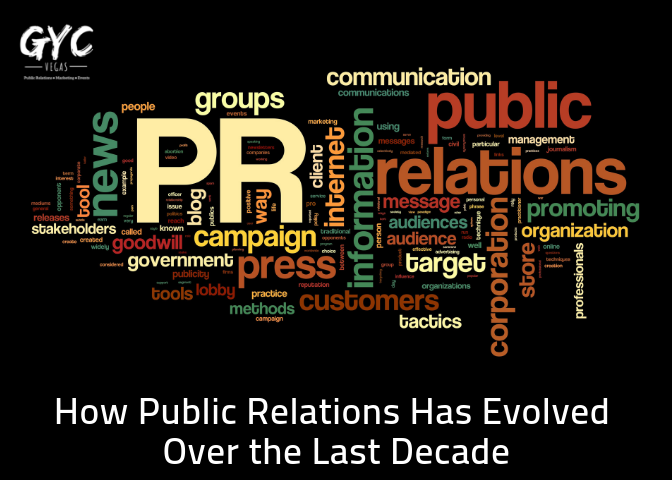 PR agency - Evolution of PR